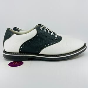 G/Fore Men's Saddle Gallivanter Golf Shoe Snow/Charcoal G4MF20EF03 Size 10.5